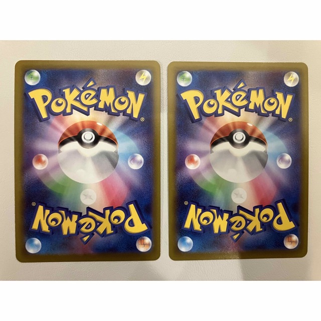 ポケモンカード　ピカチュウ chr 2枚セット エンタメ/ホビーのトレーディングカード(シングルカード)の商品写真