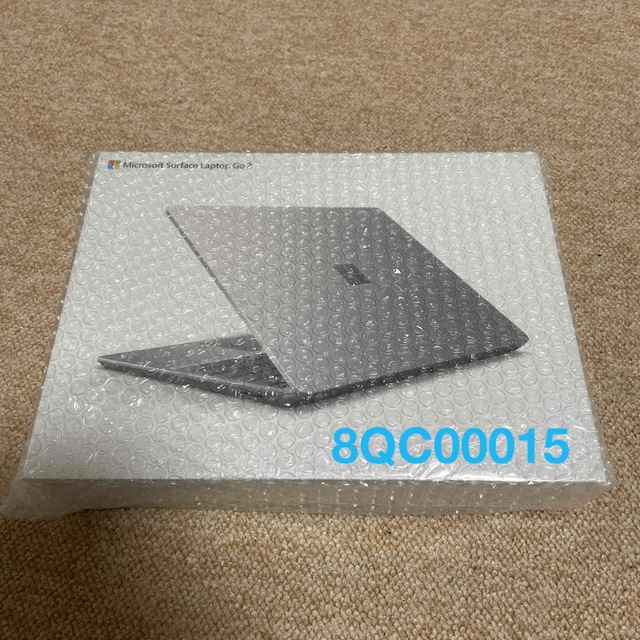 ノートPC【新品　保証あり】surface laptop go2 プラチナofficeなし