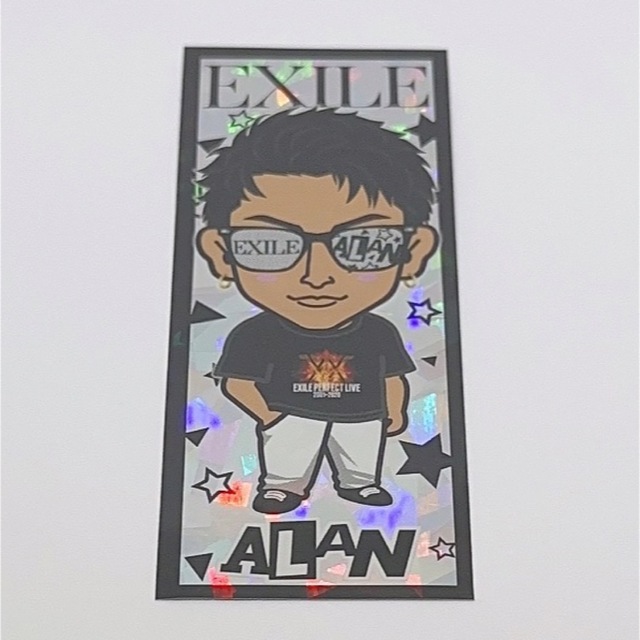 EXILE(エグザイル)のEXILE 白濱亜嵐 IGNITION サングラス ステッカー エンタメ/ホビーのタレントグッズ(その他)の商品写真