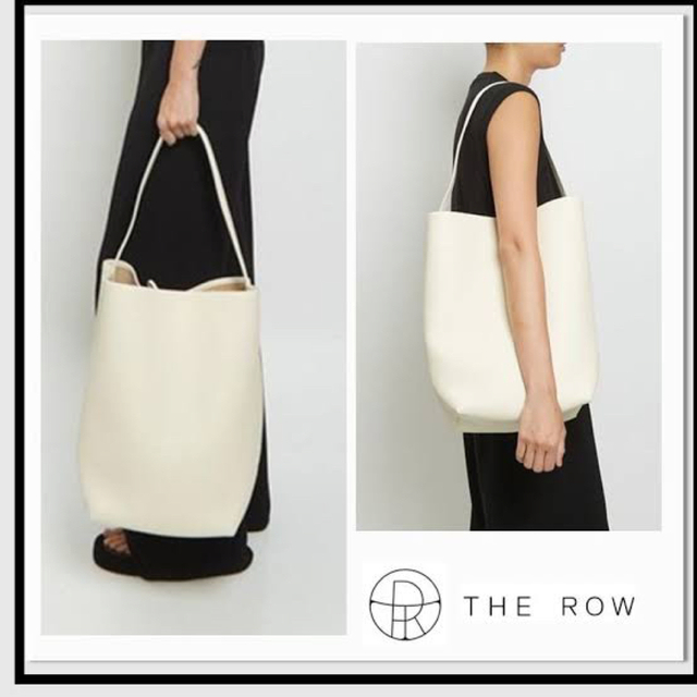 the row ザロウ トートバッグ Lサイズ ラージ アイボリー 13750円 最安
