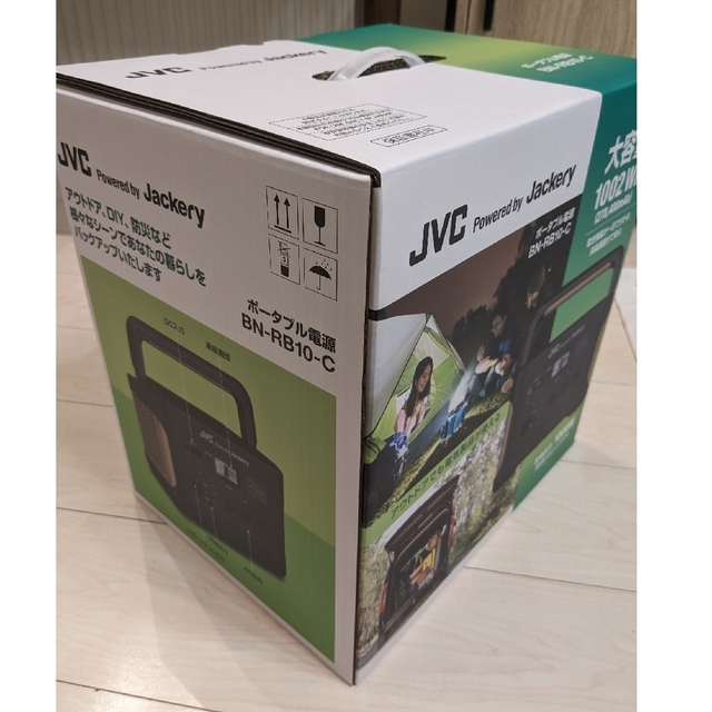 KENWOOD(ケンウッド)の【新品未開封】 JVC ポータブル電源　BN-RB10-C　Jackery スポーツ/アウトドアのアウトドア(その他)の商品写真