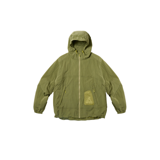 PALACE Y-RIPSTOP SHELL JACKET LIME