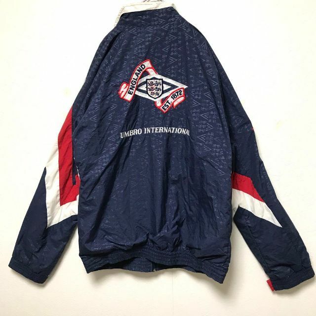 90s UMBRO ヴィンテージ　アンブロ　イングランド代表ナイロンジャケット