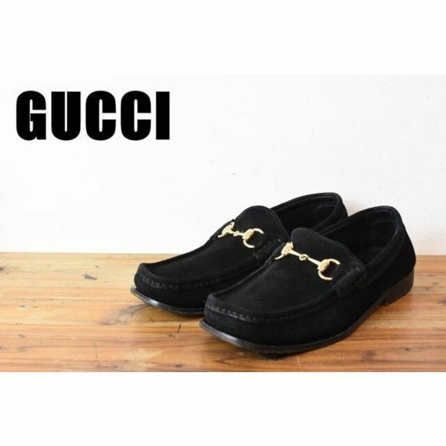 Gucci(グッチ)のMN AV0017 高級 GUCCI グッチ メンズ レザー メンズの靴/シューズ(スリッポン/モカシン)の商品写真