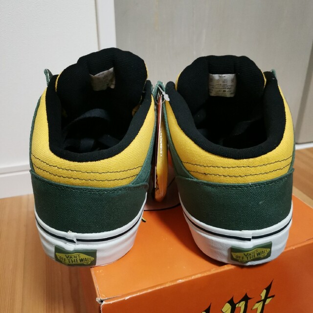 【早い者勝ち値引き未使用】VANS TNT Ⅱ MID グリーンイエロー29cm