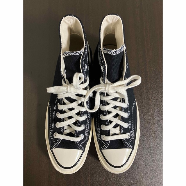 CONVERSE(コンバース)のコンバース チャックテイラー ハイ ブラック 25.5cm CT70 未使用 メンズの靴/シューズ(スニーカー)の商品写真