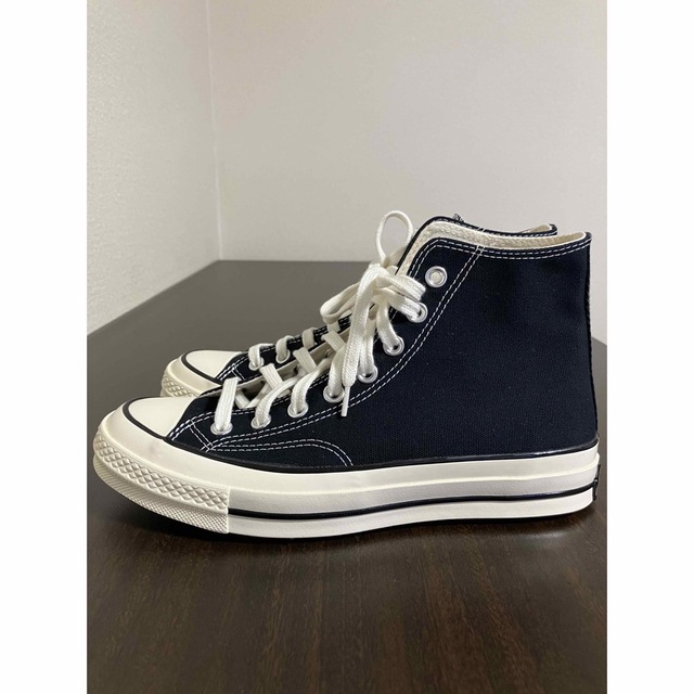 CONVERSE(コンバース)のコンバース チャックテイラー ハイ ブラック 25.5cm CT70 未使用 メンズの靴/シューズ(スニーカー)の商品写真