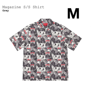 シュプリーム(Supreme)のSupreme Magazine S/S Shirt Grey(シャツ)
