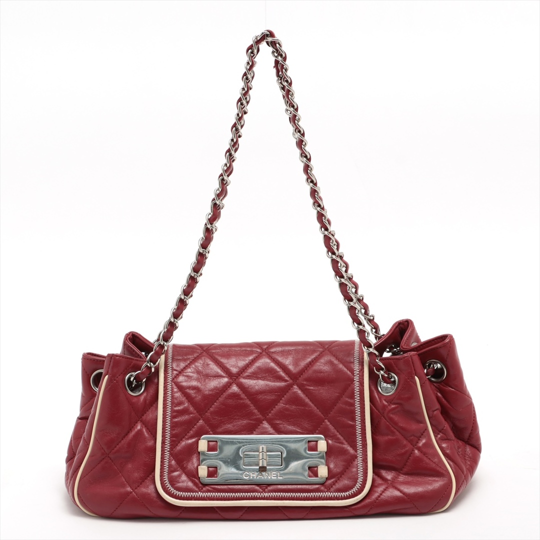 CHANEL - シャネル  ラムスキン  ボルドー レディース ショルダーバッグ