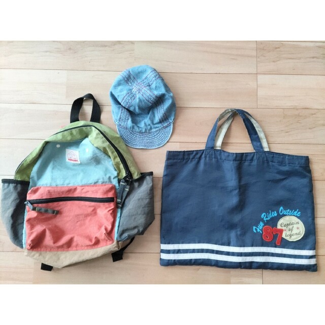 3点セット(帽子、リュック、レッスンバッグ)の通販 by しーか 3点セット(帽子、リュック、レッスンバッグ)