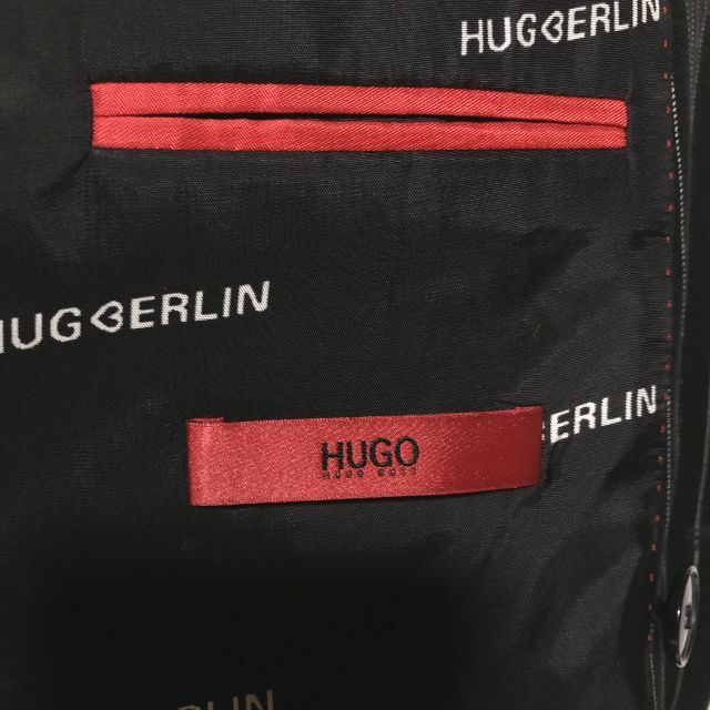 HUGO HUGO BOSS スーツ 48/ヒューゴ MARZOTTO ダブル