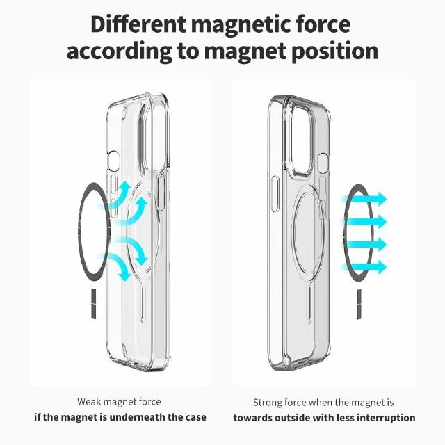 Sinjimoru MagSafe 対応 iPhone13 Pro Max クリ 7
