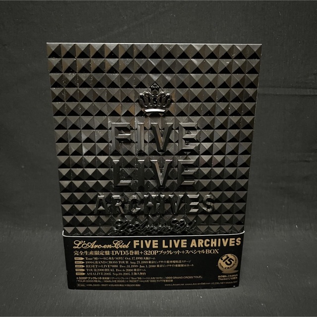 FIVE　LIVE　ARCHIVES【完全生産限定盤】 DVD