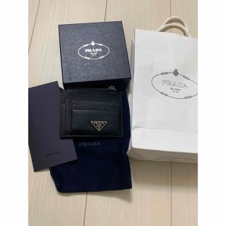 PRADA - プラダ サフィアーノトライアングル カードケースの通販 by