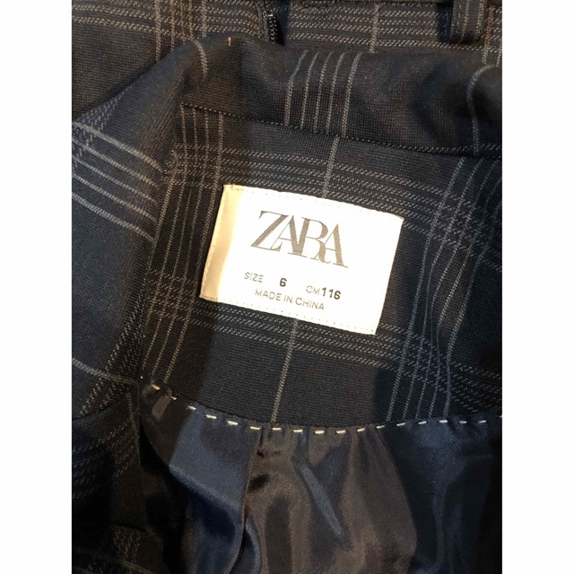 ZARA KIDS(ザラキッズ)のZARA 卒園式　入学式　スーツ　ブレザー　男の子　６歳 キッズ/ベビー/マタニティのキッズ服男の子用(90cm~)(ドレス/フォーマル)の商品写真