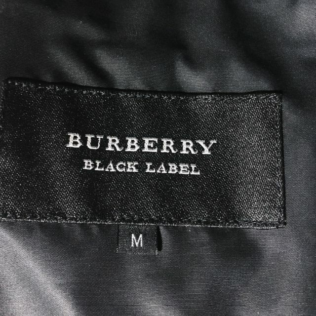 BURBERRY BLACK LABEL(バーバリーブラックレーベル)のバーバリーブラックレーベル ナイロン Pコート M/BURBERRY ピーコート メンズのジャケット/アウター(ピーコート)の商品写真