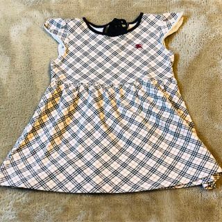 バーバリー(BURBERRY) チェックワンピース 子供 ワンピース(女の子)の ...