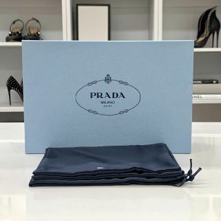 PRADA - 6079 プラダ レザー ロゴ トングサンダル ピンクの通販 by