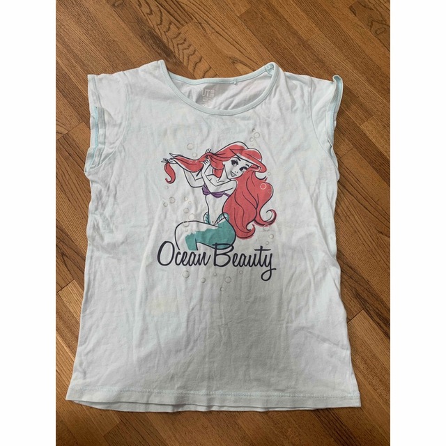 UNIQLO(ユニクロ)のユニクロ　UT  Disney リトルマーメイド キッズ/ベビー/マタニティのキッズ服女の子用(90cm~)(Tシャツ/カットソー)の商品写真