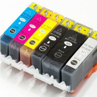 【6個】 キャノン インク BCI-321+320(PC周辺機器)