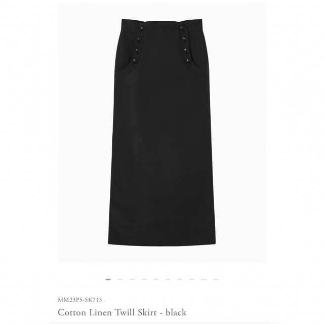 完売 mame 2023ss skirt size2 - ロングスカート