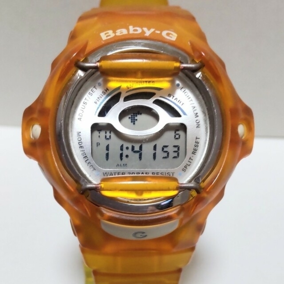 Baby-G(ベビージー)のBaby-G BGR-232k イルクジ　カスタム染色オレンジ　🧡 スポーツ/アウトドアのスポーツ/アウトドア その他(マリン/スイミング)の商品写真