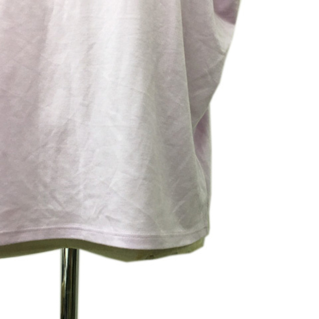 ViS(ヴィス)のビス カットソー プルオーバー 2way ノースリーブ M 紫 ラベンダー レディースのトップス(カットソー(半袖/袖なし))の商品写真