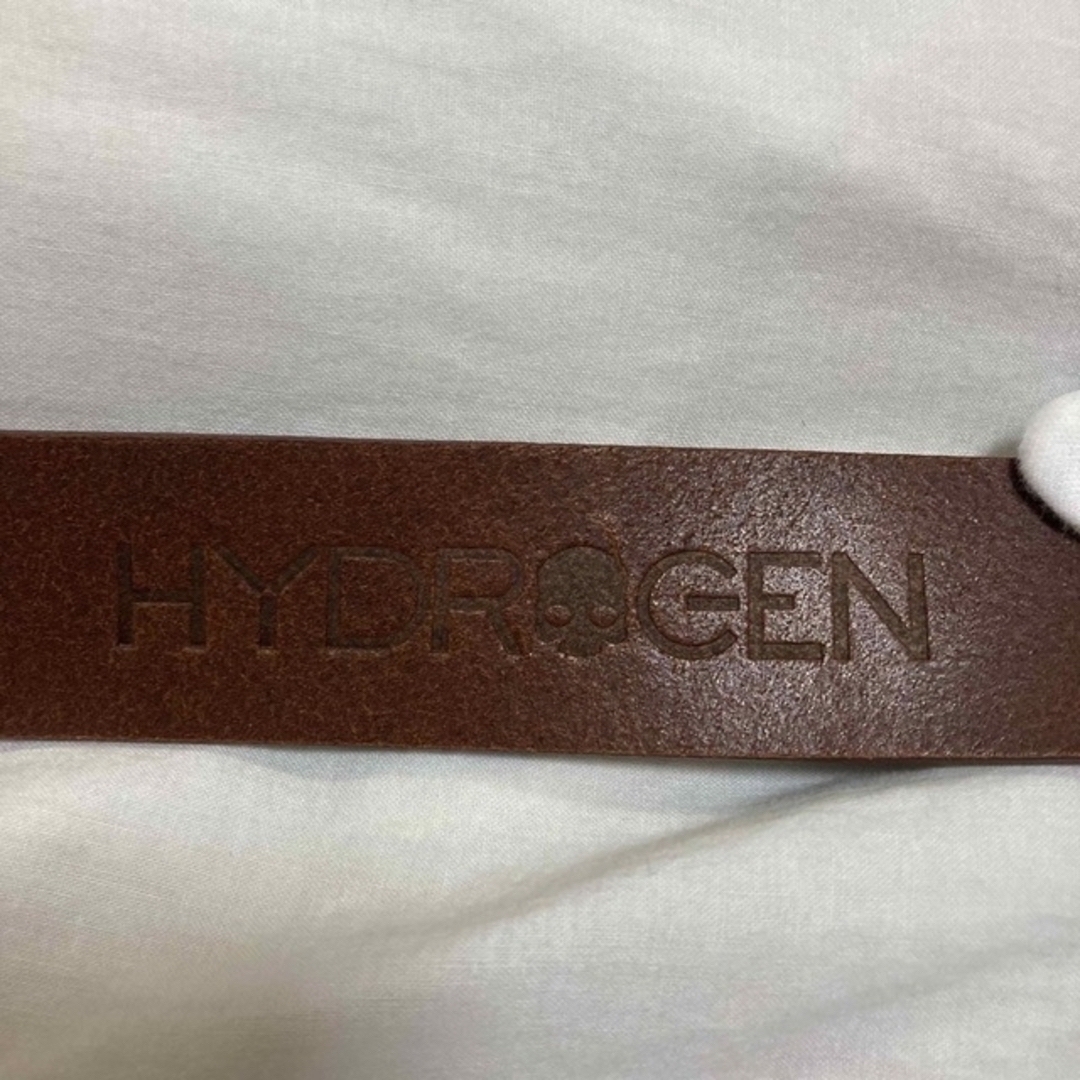 ベルト メンズ ブランド【HYDROGEN】ハイドロゲン ベルト ブラウン