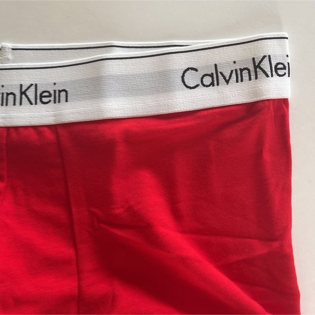 Calvin Klein(カルバンクライン)のカルバンクライン　メンズボクサー　SM-M レッド　赤　メンズインナーウエア メンズのアンダーウェア(ボクサーパンツ)の商品写真