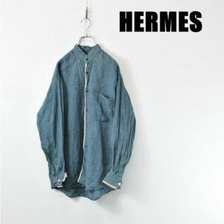 MN BO0020 高級 フランス製 HERMES エルメス メンズ ロゴ