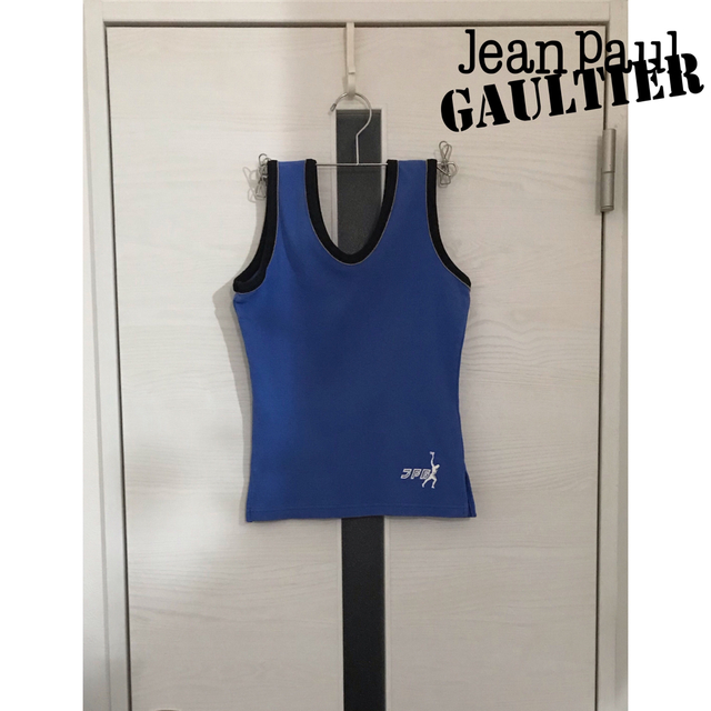 Jean-Paul GAULTIER(ジャンポールゴルチエ)の〈変色・色あせ有〉JEAN PAUL GAULTIER PARIS タンクトップ レディースのトップス(タンクトップ)の商品写真