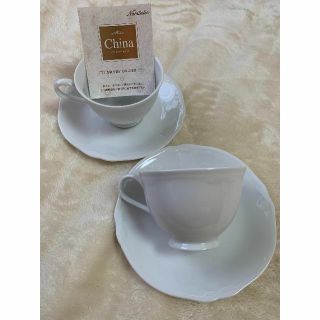 ノリタケ(Noritake)のノリタケ　カップ&ソーサー　クラウン　非売品(グラス/カップ)