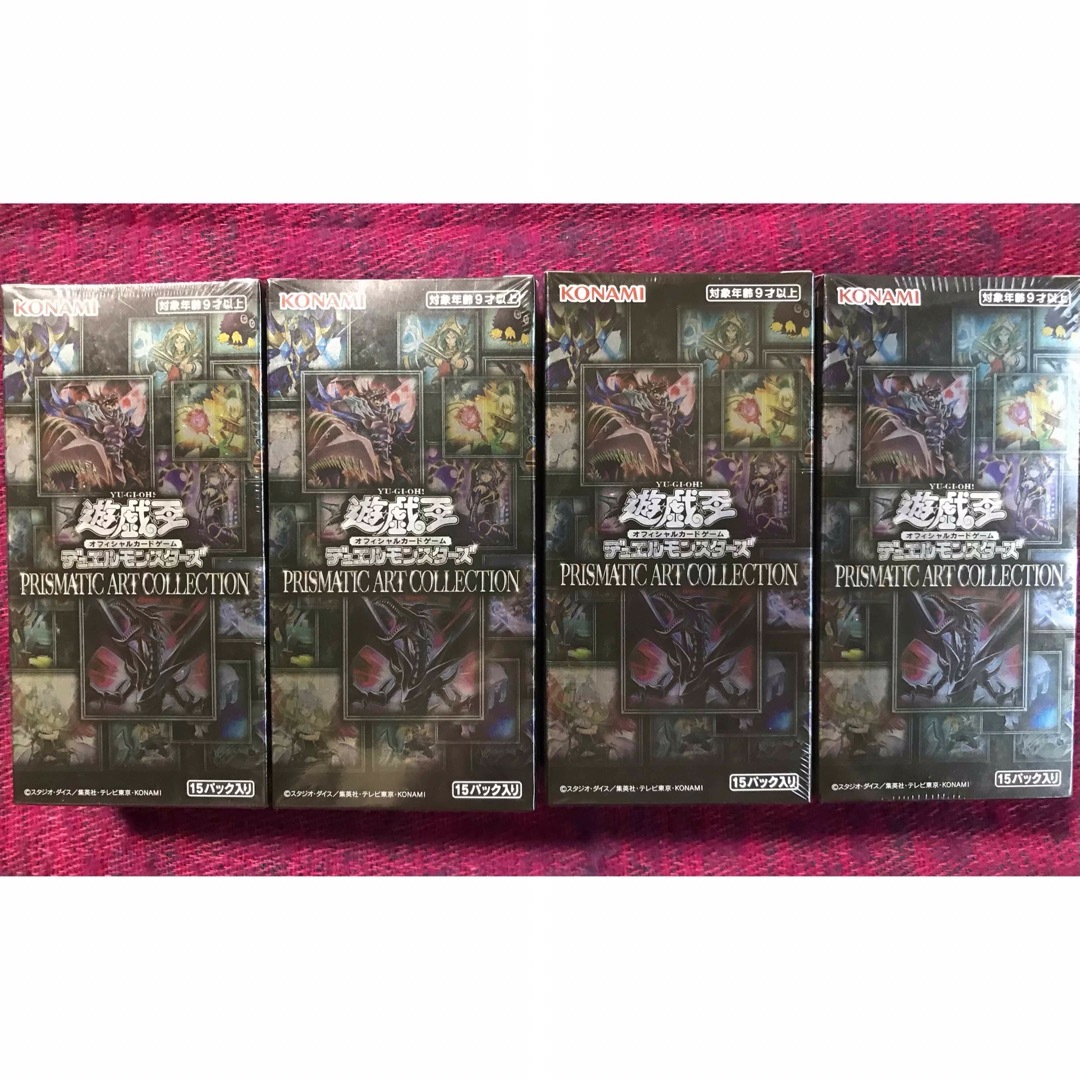 遊戯王OCG PRISMATIC ART COLLECTION 4box-