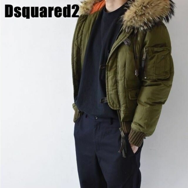 DSQUARED2 ディースクエアード　ダウンジャケット　ファー