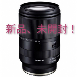 TAMRON - タムロン 28-200mm F2.8-5.6 Di III RXD SONY E