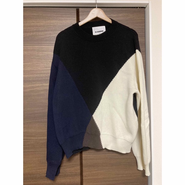 Jil Sander - JIL SANDER カラーブロックニットの通販 by Dayan's shop
