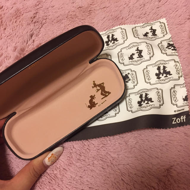 Zoff(ゾフ)の限定♡ディズニー眼鏡ケース レディースのファッション小物(サングラス/メガネ)の商品写真