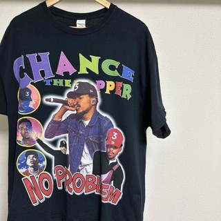 両面プリント　chance the rapper T-shirt(Tシャツ/カットソー(半袖/袖なし))