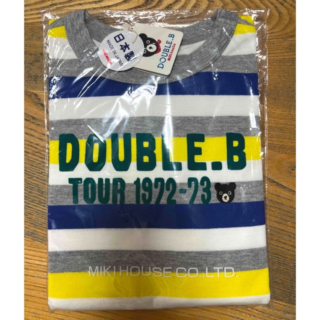 新品タグ付 DOUBLE.B 半袖シャツ