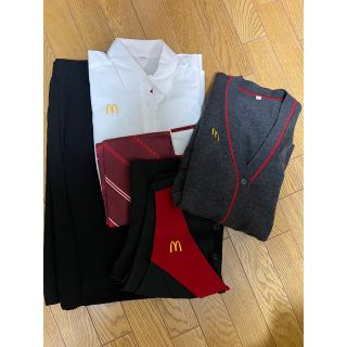 マクドナルド(マクドナルド)の貴重　マクドナルド　制服　GEL ユニフォーム　フルセット　レディース　Sサイズ(その他)