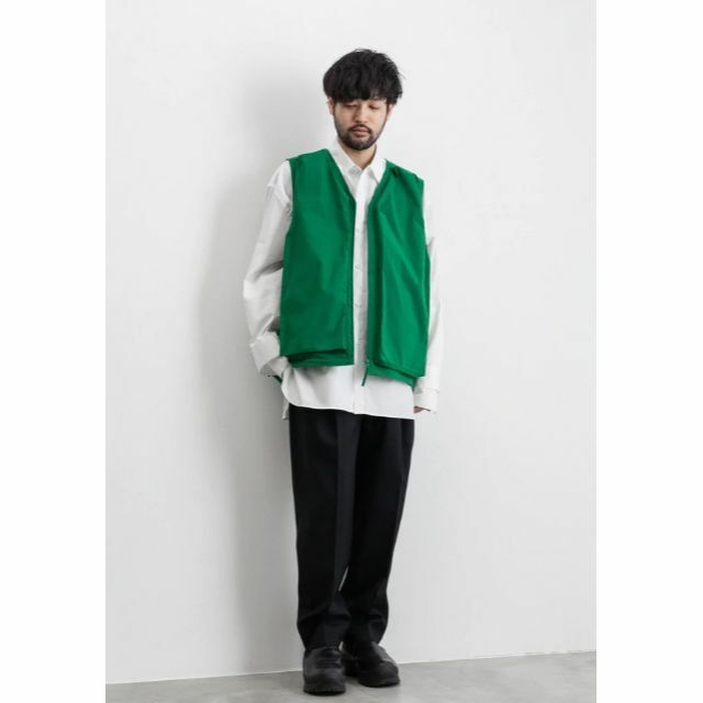 【stein】OVER POCKET VEST - GREEN メンズのジャケット/アウター(その他)の商品写真