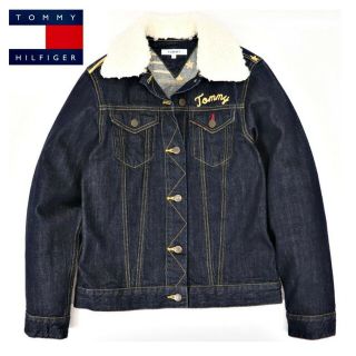 美品✨ TOMMY JEANS Gジャン ジャケット 金ロゴ-