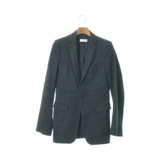 ドリスヴァンノッテン(DRIES VAN NOTEN)のDRIES VAN NOTEN テーラードジャケット 44(S位) 黒(総柄) 【古着】【中古】(テーラードジャケット)