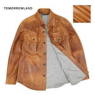 TOMORROWLAND - 【美品】新品価格9万円 トゥモローランド 上質艶 羊革 ...