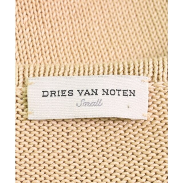 DRIES VAN NOTEN(ドリスヴァンノッテン)のDRIES VAN NOTEN ニット・セーター S ベージュxゴールド 【古着】【中古】 レディースのトップス(ニット/セーター)の商品写真