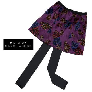 マークバイマークジェイコブス(MARC BY MARC JACOBS)のマークジェイコブス サテン スカート 膝上(ミニスカート)