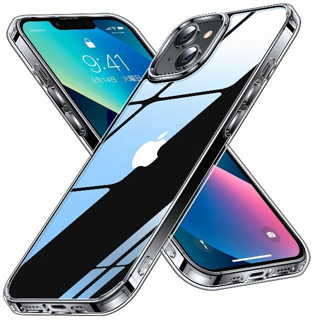 【2023年新型・黄変防止】CASEKOO iPhone13 mini 用 ケー