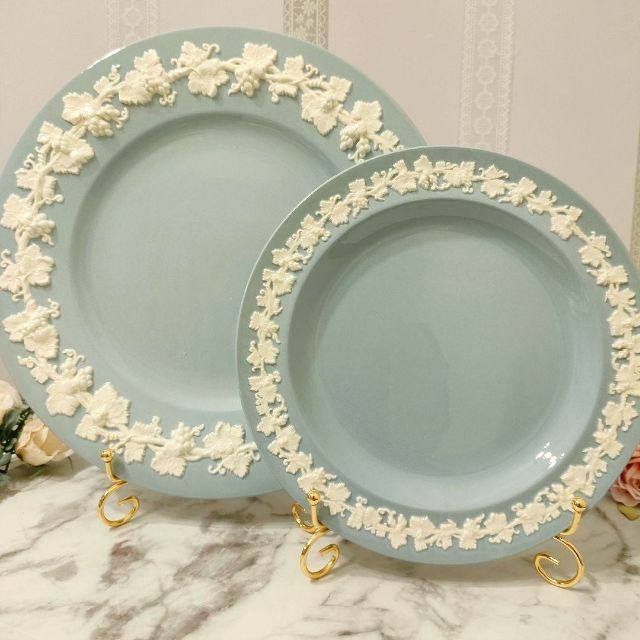 WEDGWOOD - 希少品☆ウェッジウッド クイーンズウェア エンボス