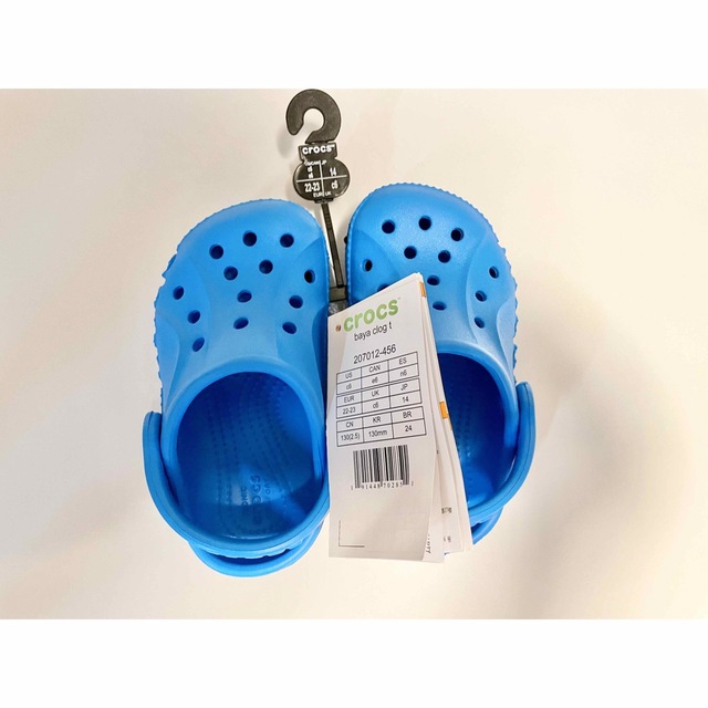 crocs(クロックス)のcrocs  クロックス 14cm　サンダル バヤ クロッグ トドラー キッズ キッズ/ベビー/マタニティのベビー靴/シューズ(~14cm)(サンダル)の商品写真