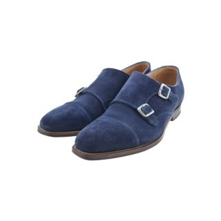 グレンソン(GRENSON)のGRENSON グレンソン ビジネス・ドレスシューズ 7(25cm位) 紺 【古着】【中古】(ドレス/ビジネス)